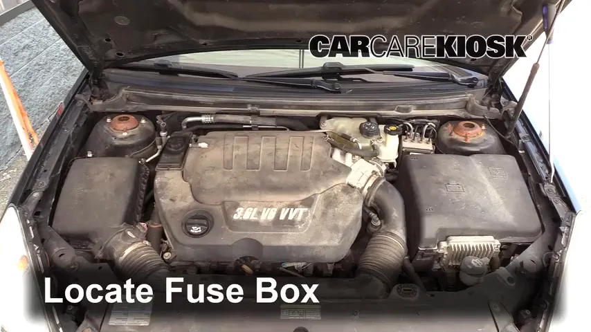 2009 Saturn Aura XR 3.6L V6 Fusible (motor) Cambio